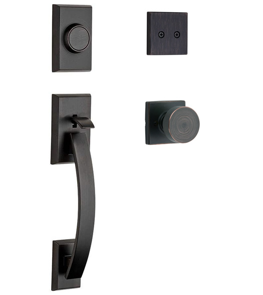 Modern Dummy Cylinder Tavaris Handleset
